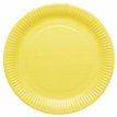 8PK BUTTERCUP YELLOW PAPER PLATES