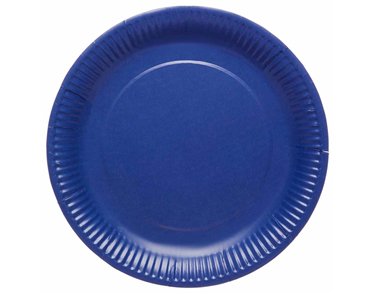8PK 23cm BLUEBERRY PAPER PLATES