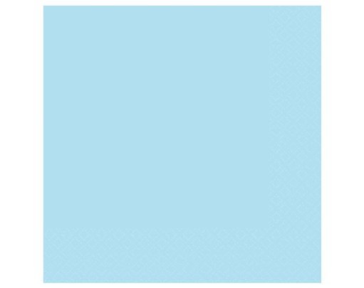 20PK LUNCH NAPKIN 3PLY CLEAR SKY BLUE