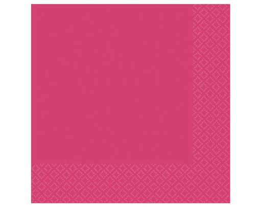 20PK 3PLY FUCHSIA PINK LUNCH NAPKINS