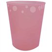 250ml  PINK "PARTY" REUSABLE SEMI-TRANSPARENT CUP