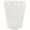 250ml WHITE "PARTY" REUSABLE SEMI-TRANSPARENT CUP