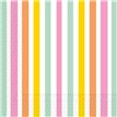 20PK 33m PASTEL COLOURS PAPER NAPKINS