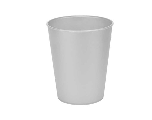 250ml SILVER REUSABLE CUP