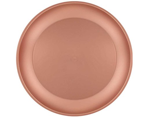 21cm ROSE GOLD REUSABLE PLATE