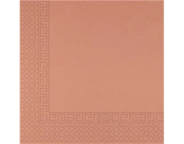 20PK 33cm ROSE GOLD 3-PLY PAPER NAPKINS