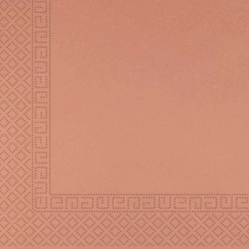 20PK 33cm ROSE GOLD 3-PLY PAPER NAPKINS