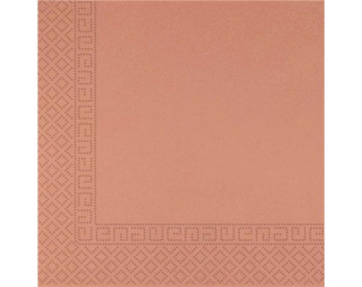 20PK 33cm ROSE GOLD 3-PLY PAPER NAPKINS