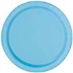 8PK 9in POWDER BLUE PLATES