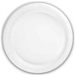 8PK 23cm WHITE PAPER PLATES