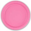 8PK 23cm BUBBLEGUM PINK PAPER PLATES