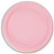 8PK 23cm LIGHT PINK PAPER PLATES
