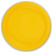 8PK 23cm YELLOW PAPER PLATES