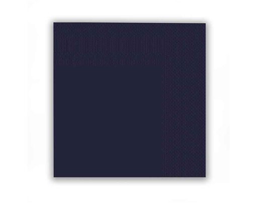 16PK 33cm NAVY BLUE NAPKINS