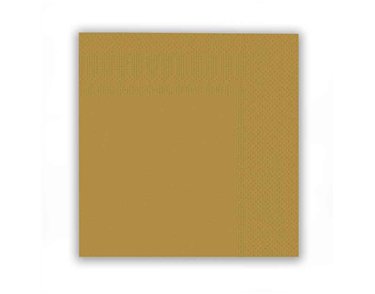 16PK 33cm GOLD NAPKINS
