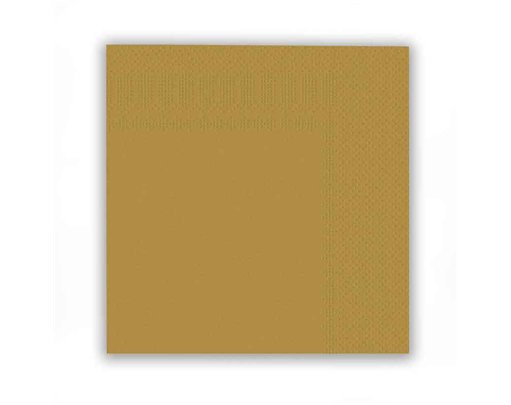 16PK 33cm GOLD NAPKINS