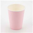 8PK 9oz LIGHT PINK  PAPER CUPS