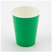 8PK 9oz EMERALD GREEN PAPER CUPS