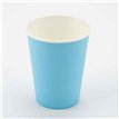 8PK 9oz LIGHT BLUE PAPER CUPS