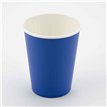 8PK 9oz ROYAL BLUE PAPER CUPS