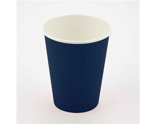 8PK 9oz NAVY BLUE PAPER CUPS