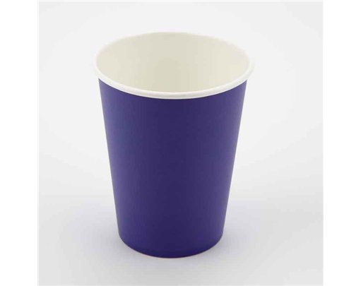 8PK 9oz PURPLE PAPER CUPS