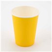8PK 9oz YELLOW PAPER CUPS