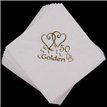 (15) 50TH ANNIVERSARY GOLD FOIL NAPKINS