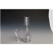 (6) 8OZ CLEAR MARTINI GLASS