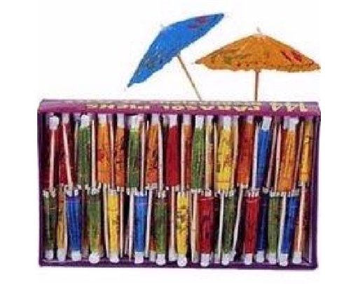(144) PAPER PARASOLS BOX