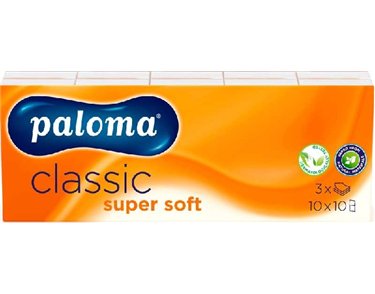 (10X10) 3PLY WHITE POCKET TISSUES 30S