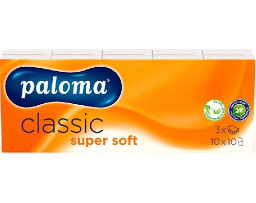 (10X10) 3PLY WHITE POCKET TISSUES 30S