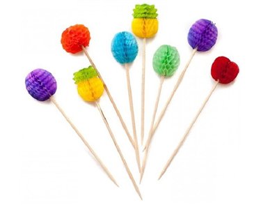 (50) FRUIT PICKS BOX