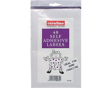 (48) SELF ADHESIVE LABELS 10S