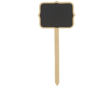 (4) CHALKBOARD FOOD SIGN PICKS