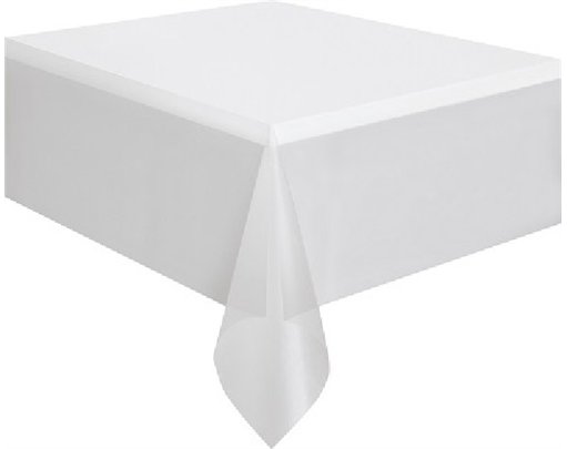 CLEAR PLASTIC TABLECOVER (STANDARD PACKAGING)
