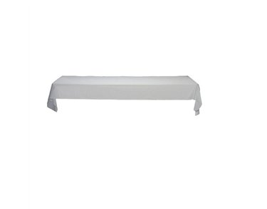 1M x 76M WHITE PLASTIC JUMBO TABLEROLL