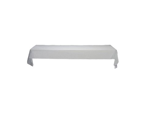 1M x 76M WHITE PLASTIC JUMBO TABLEROLL