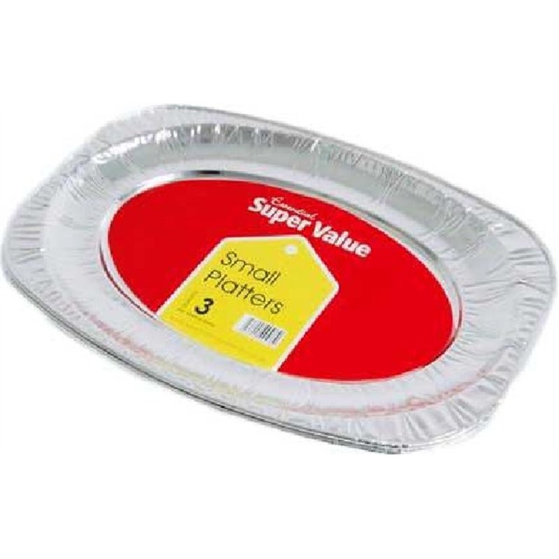 (3) 14IN SILVER VALUE PLATTERS