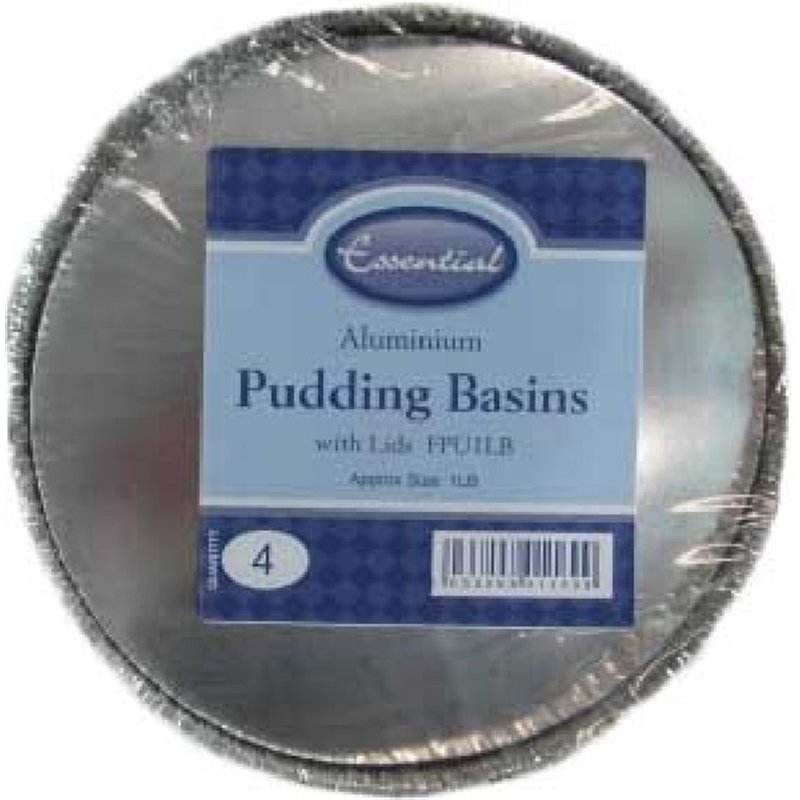 (4) 1LB SILVER PUDDING BASIN