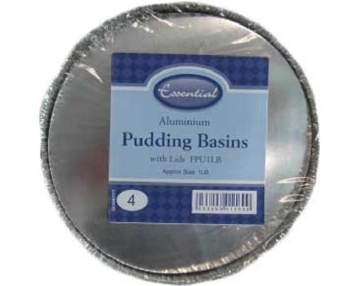 (4) 1LB SILVER PUDDING BASIN