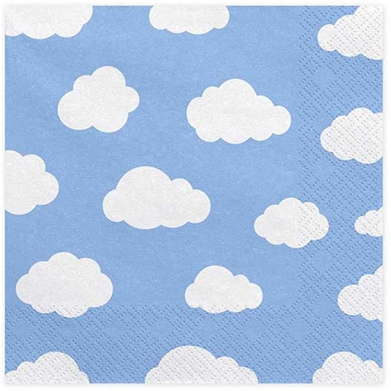 20PK 33x33cm NAPKINS LITTLE PLANE