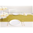 PLASTIC GOLD GLITTER TABLE RUNNER