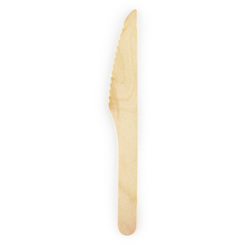100PK WOODEN KNIVES