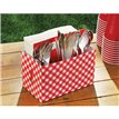 PICNIC CARDBOARD UTENSIL CADDY