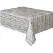 54x108in RUSTIC WOOD PATTERN TABLECOVER