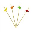 24PK FRUITS DECORATED TOOTHPICKS