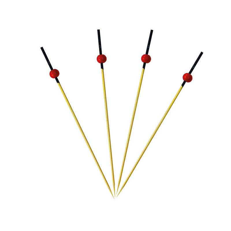 24PK RED BALL DECORATED TOOTHPICKS