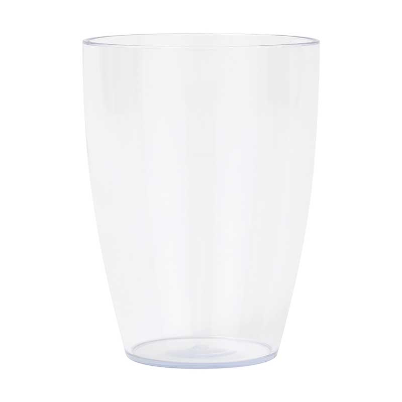 2PK REUSABLE SEMI-TRANPARENT TUMBLERS