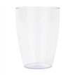 2PK REUSABLE SEMI-TRANPARENT TUMBLERS